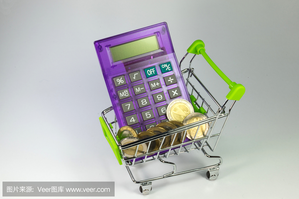 计算器和钱