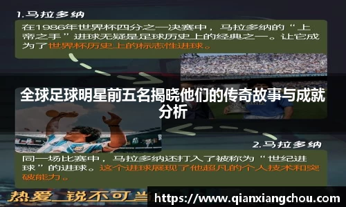 全球足球明星前五名揭晓他们的传奇故事与成就分析